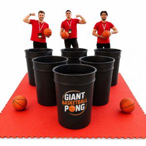 Гигантский баскетбольный пинг-понг (Giant Basketball Pong)