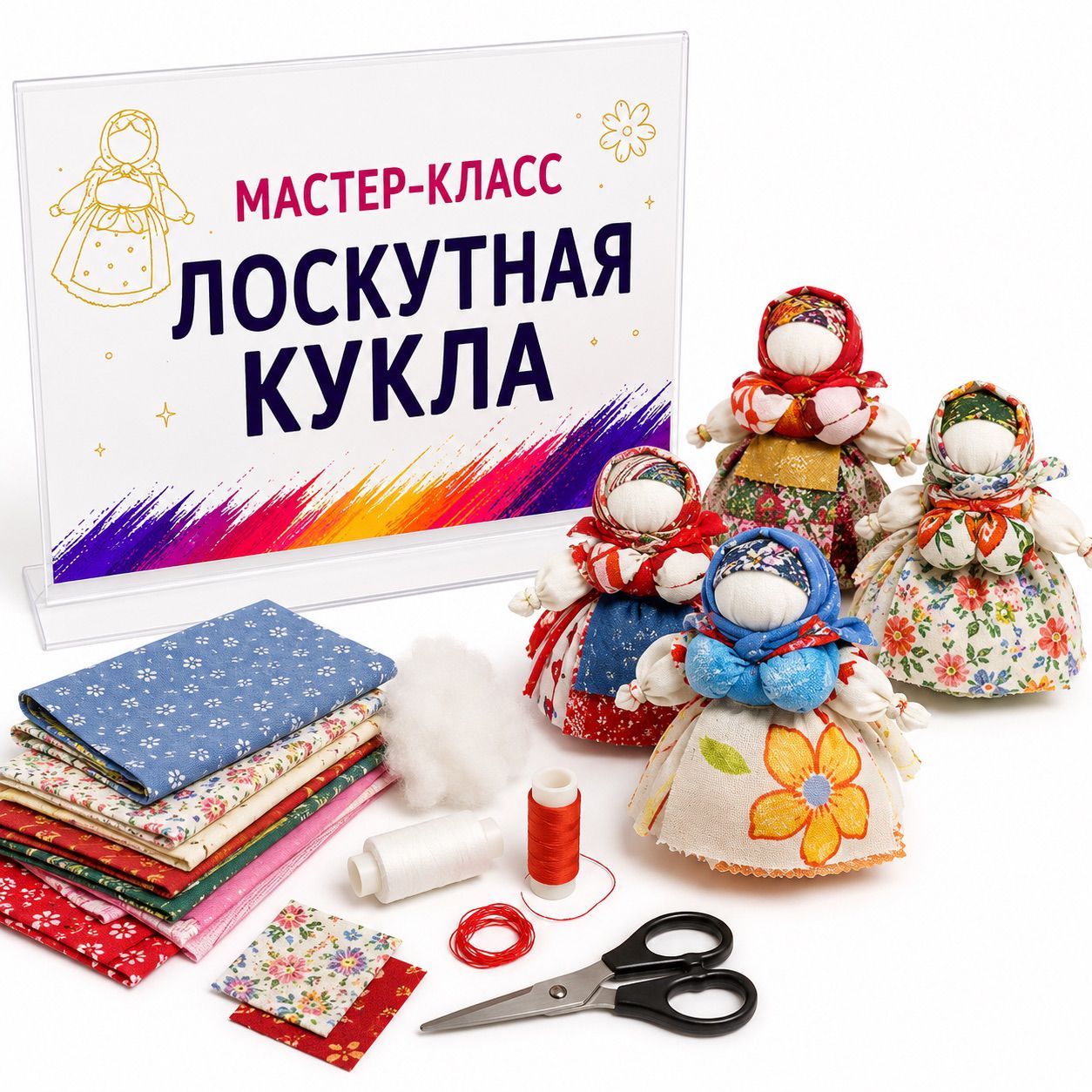 Мастер-класс Лоскутная кукла Мастер-класс Лоскутная кукла