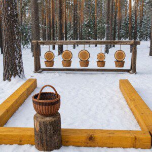 Новогодний тир Чурбачки